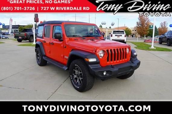JEEP WRANGLER 2018 1C4HJXDG6JW179112 image