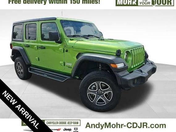 JEEP WRANGLER 2018 1C4HJXDG8JW276974 image