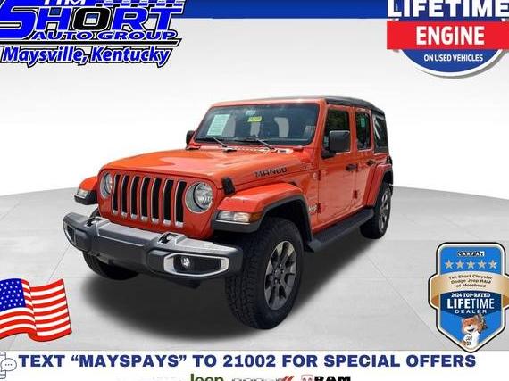 JEEP WRANGLER 2018 1C4HJXEN0JW328532 image