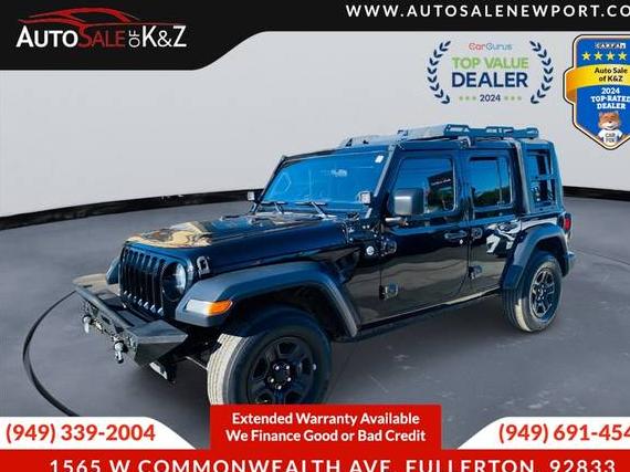 JEEP WRANGLER 2018 1C4HJXDG0JW290626 image