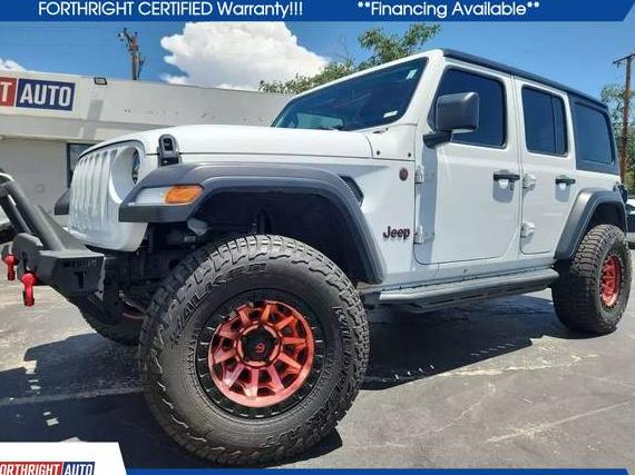 JEEP WRANGLER 2018 1C4HJXDG0JW114921 image