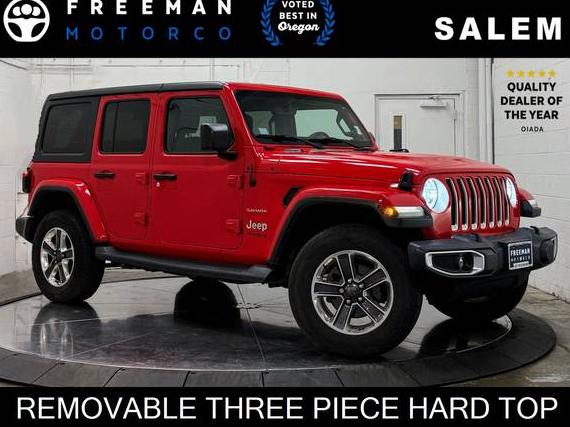 JEEP WRANGLER 2018 1C4HJXEN7JW190293 image