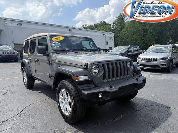 JEEP WRANGLER 2021 1C4HJXDG5MW817337 image