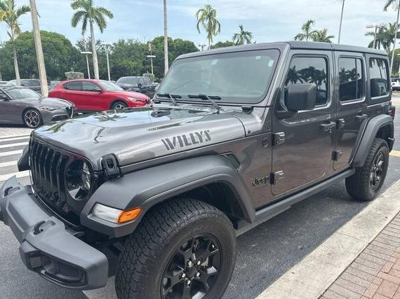JEEP WRANGLER 2021 1C4HJXDM7MW540227 image