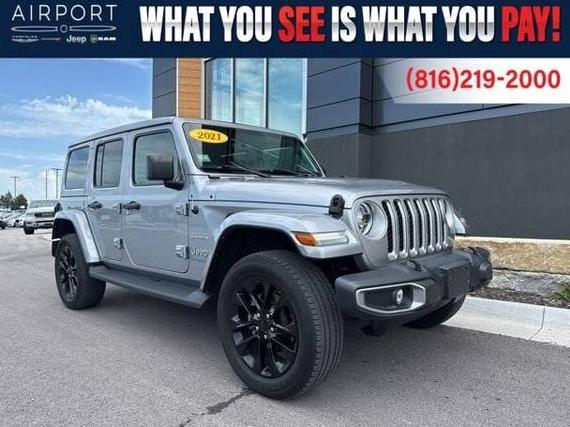 JEEP WRANGLER 2021 1C4JJXP68MW727815 image