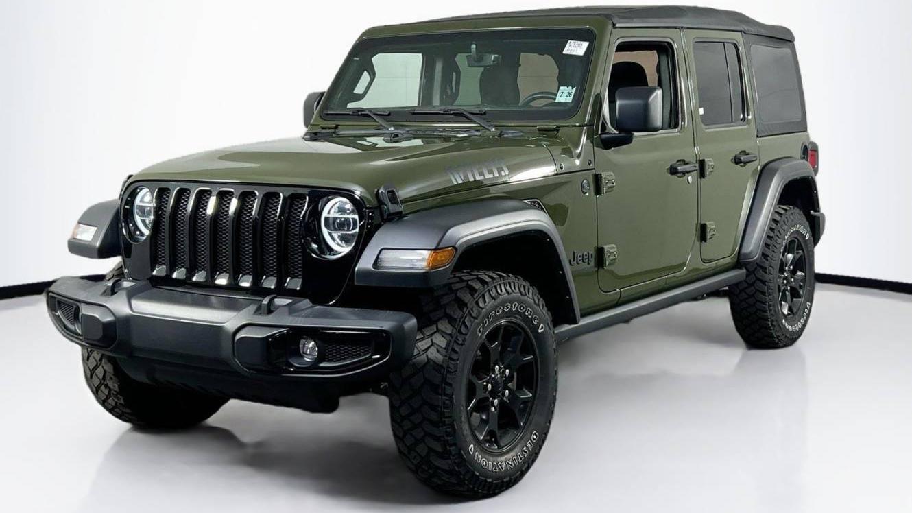 JEEP WRANGLER 2021 1C4HJXDN4MW782885 image