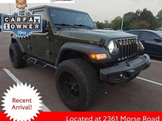 JEEP WRANGLER 2021 1C4HJXDG8MW541770 image