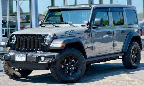 JEEP WRANGLER 2021 1C4HJXDM4MW651639 image