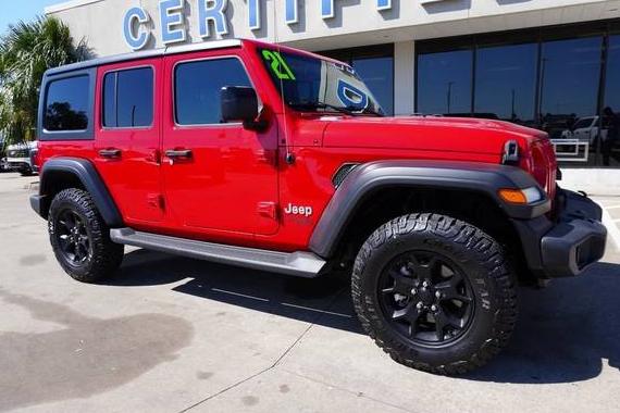 JEEP WRANGLER 2021 1C4HJXDN6MW624676 image