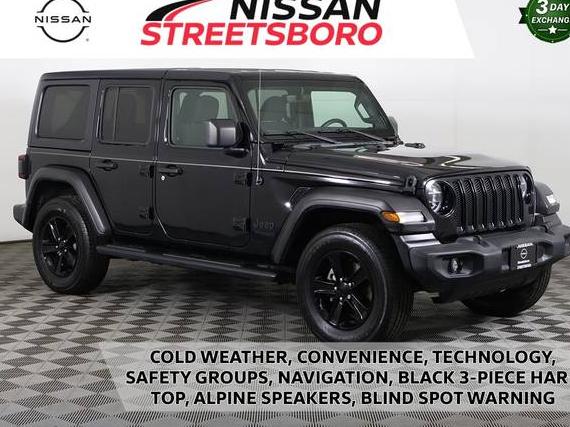 JEEP WRANGLER 2021 1C4HJXDG6MW614683 image