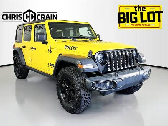 JEEP WRANGLER 2021 1C4HJXDN5MW590598 image
