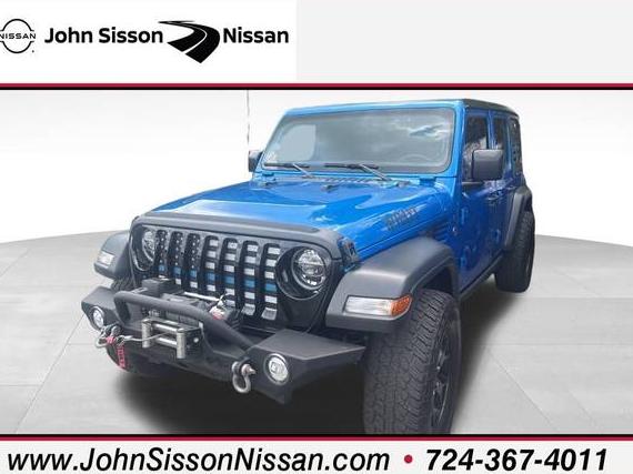 JEEP WRANGLER 2021 1C4HJXDG7MW714419 image