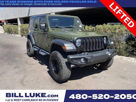 JEEP WRANGLER 2021 1C4HJXDG9MW693220 image