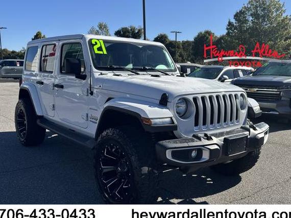 JEEP WRANGLER 2021 1C4HJXEN3MW588962 image