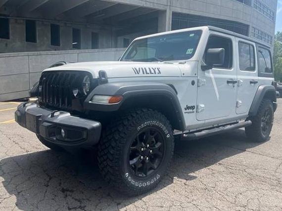 JEEP WRANGLER 2021 1C4HJXDN5MW758952 image