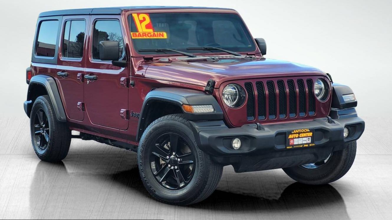 JEEP WRANGLER 2021 1C4HJXDG9MW696487 image