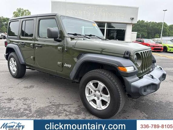 JEEP WRANGLER 2021 1C4HJXDG0MW505538 image