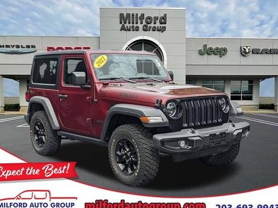 JEEP WRANGLER 2021 1C4HJXAG7MW766993 image
