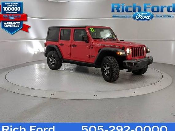 JEEP WRANGLER 2021 1C4HJXFN4MW789512 image JEEP WRANGLER 2021 1C4HJXFN4MW789512 image