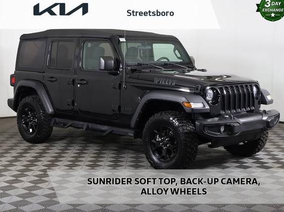 JEEP WRANGLER 2021 1C4HJXDN5MW746185 image