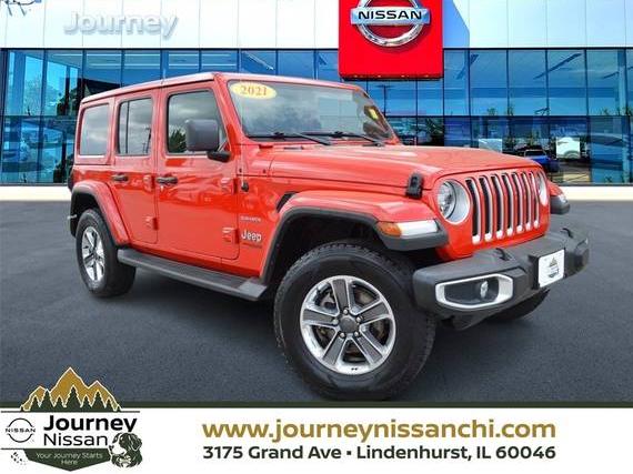 JEEP WRANGLER 2021 1C4HJXEN8MW692265 image