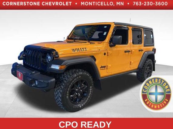 JEEP WRANGLER 2021 1C4HJXDN2MW665175 image
