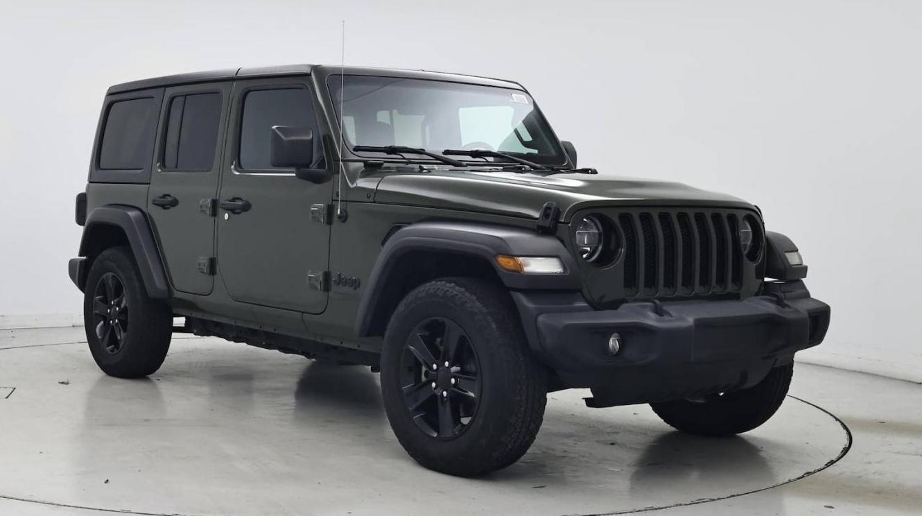 JEEP WRANGLER 2021 1C4HJXDG5MW616683 image