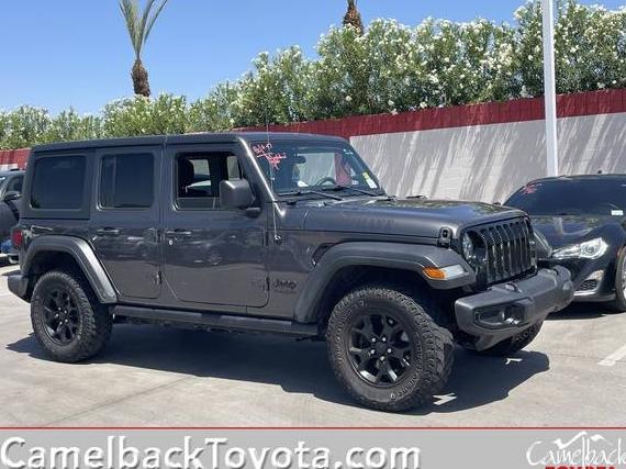 JEEP WRANGLER 2021 1C4HJXDG7MW616619 image