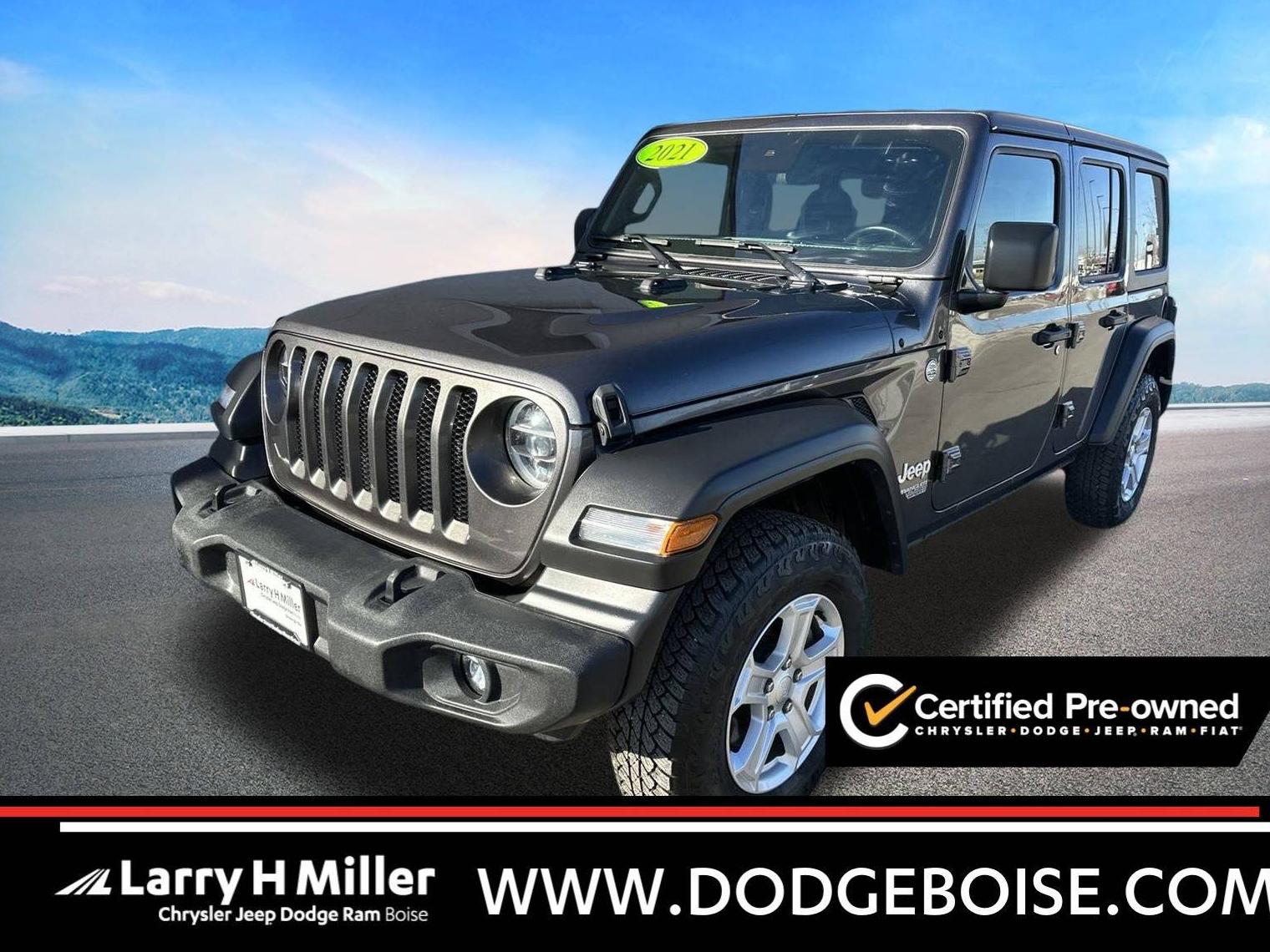 JEEP WRANGLER 2021 1C4HJXDG9MW502816 image