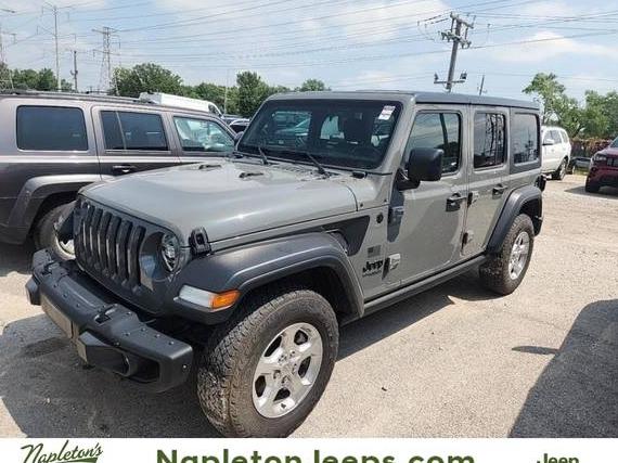 JEEP WRANGLER 2021 1C4HJXDG6MW617535 image
