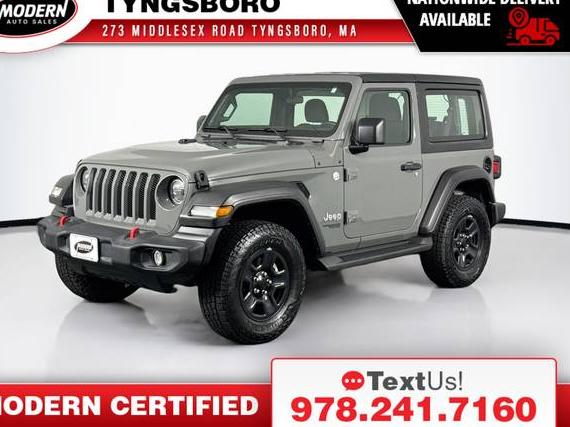 JEEP WRANGLER 2021 1C4HJXAG6MW521747 image