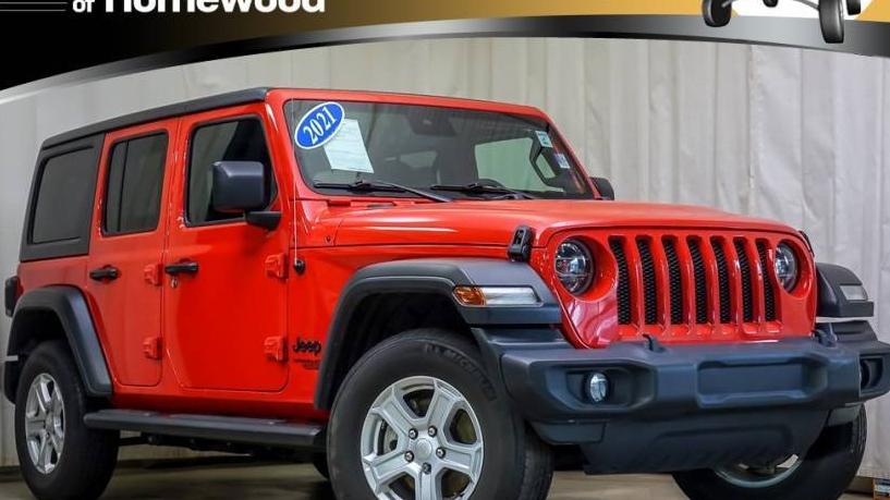 JEEP WRANGLER 2021 1C4HJXDN4MW788105 image