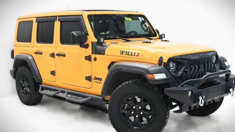 JEEP WRANGLER 2021 1C4HJXDNXMW683214 image