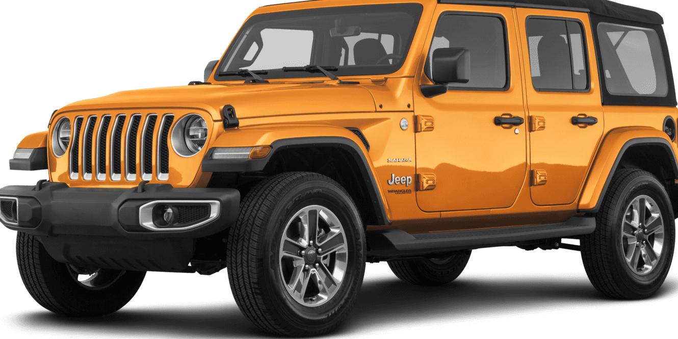 JEEP WRANGLER 2021 1C4HJXEN7MW687588 image