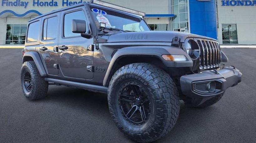 JEEP WRANGLER 2021 1C4HJXDN5MW536279 image