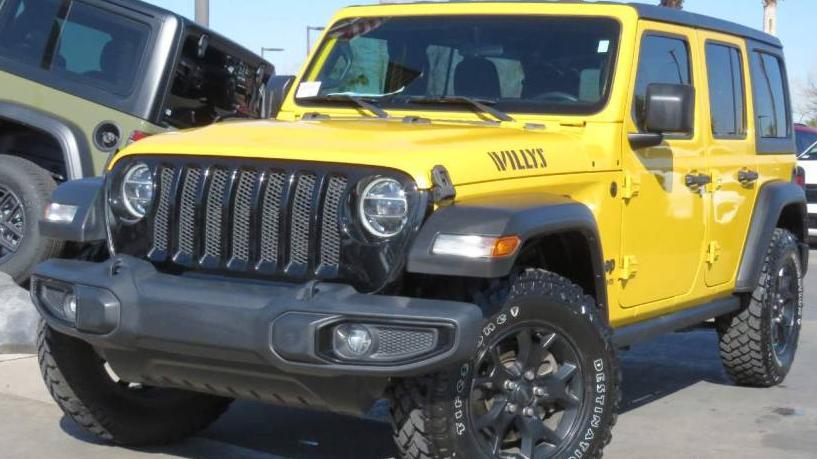 JEEP WRANGLER 2021 1C4HJXDN8MW557689 image