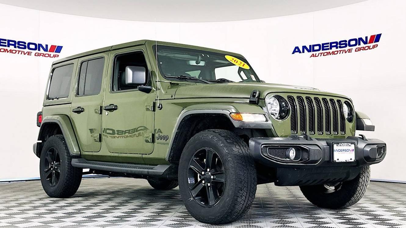 JEEP WRANGLER 2021 1C4HJXEN1MW857573 image