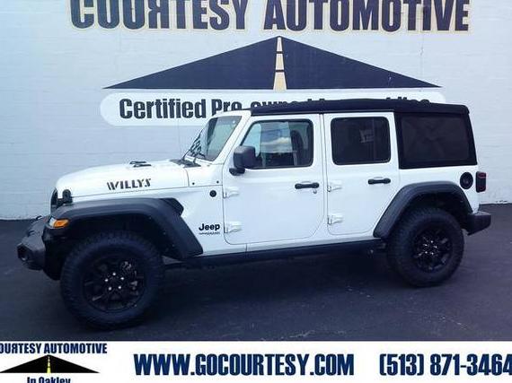 JEEP WRANGLER 2021 1C4HJXDG8MW771311 image