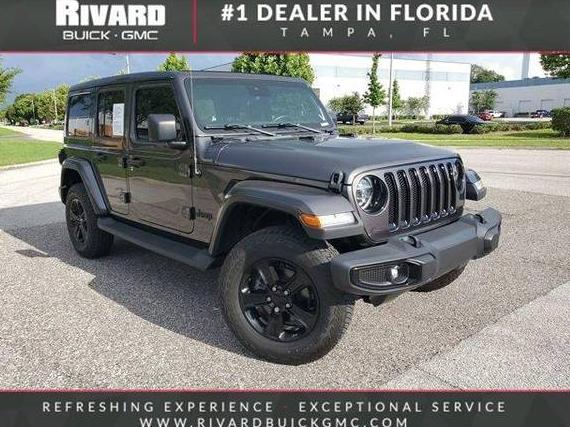 JEEP WRANGLER 2021 1C4HJXEM7MW596277 image