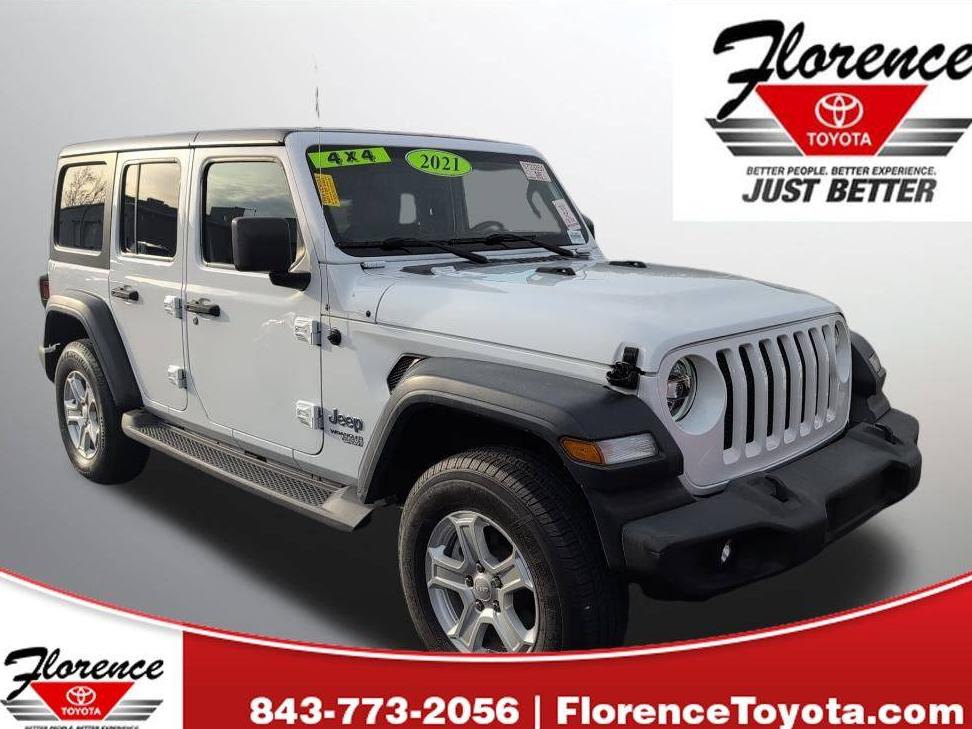 JEEP WRANGLER 2021 1C4HJXDN4MW512720 image