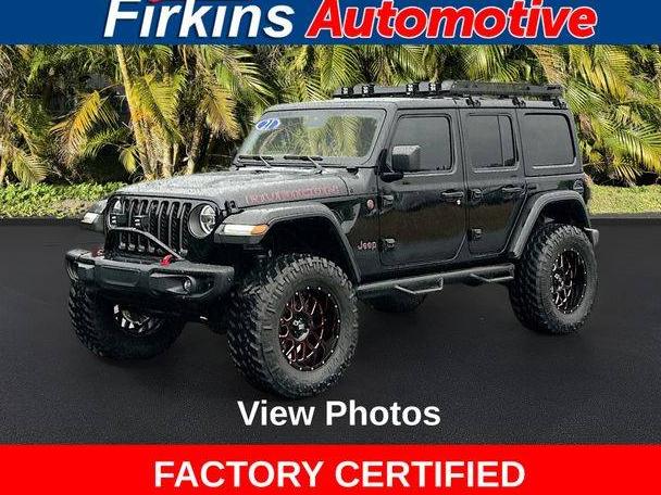 JEEP WRANGLER 2021 1C4HJXFG8MW531995 image