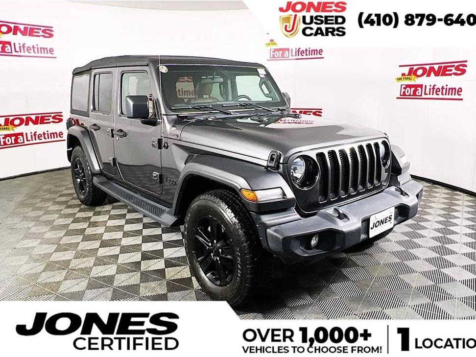 JEEP WRANGLER 2021 1C4HJXDGXMW619255 image