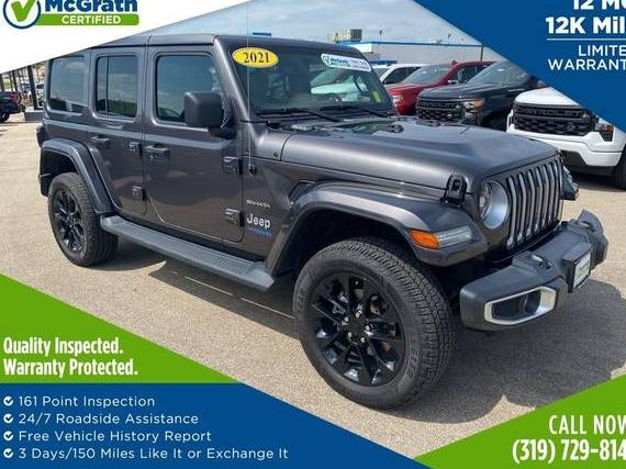 JEEP WRANGLER 2021 1C4JJXP63MW699017 image