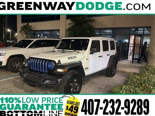 JEEP WRANGLER 2021 1C4HJXDN6MW576239 image