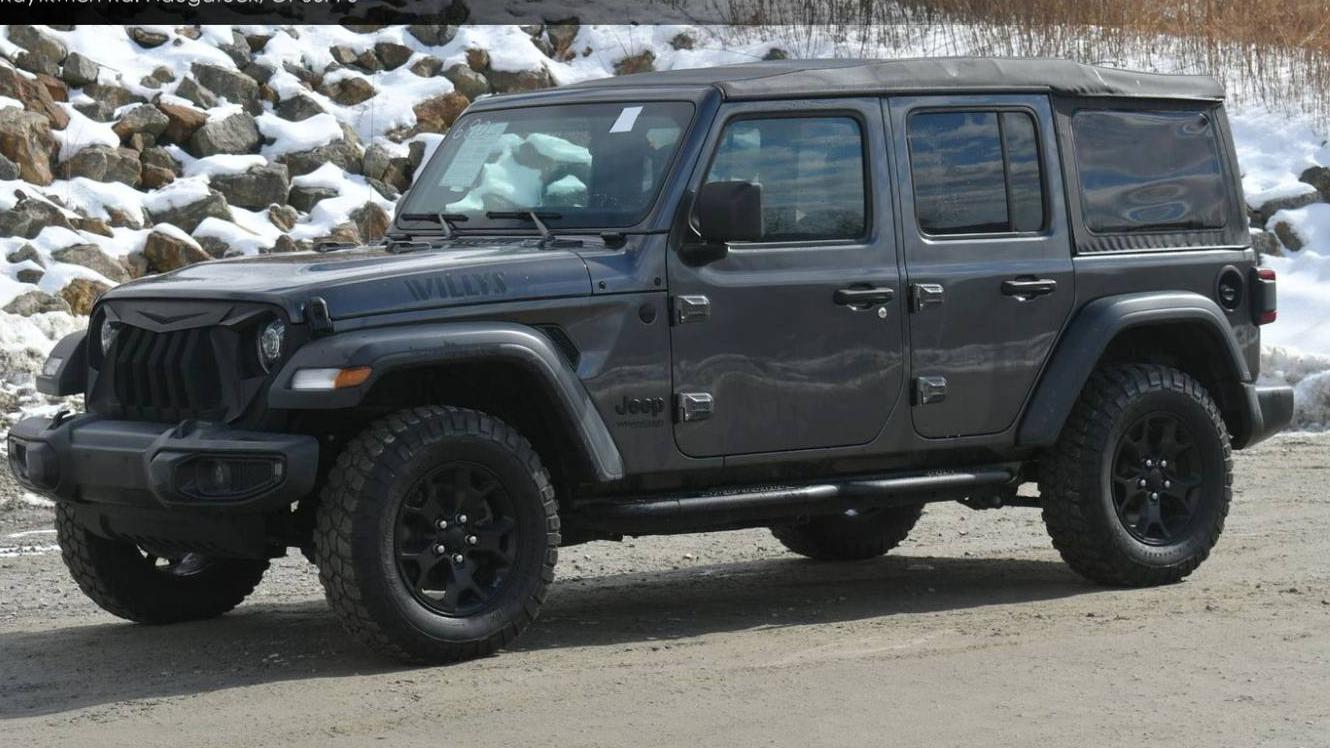 JEEP WRANGLER 2021 1C4HJXDN4MW816680 image