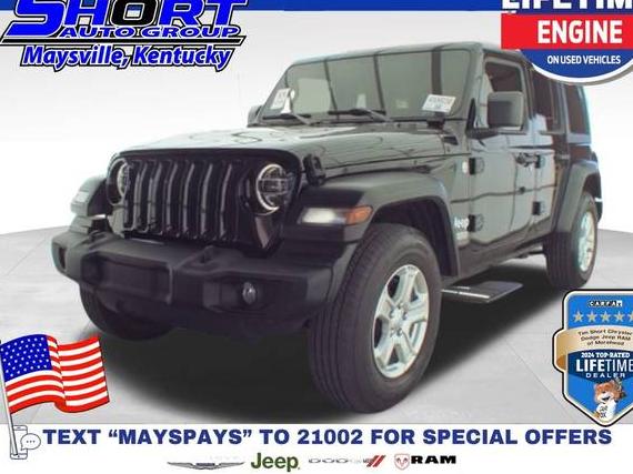 JEEP WRANGLER 2021 1C4HJXDG4MW523668 image