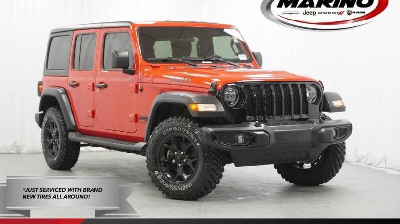 JEEP WRANGLER 2021 1C4HJXDN3MW605468 image