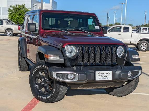 JEEP WRANGLER 2021 1C4HJXDG4MW665406 image