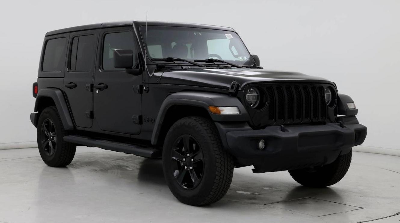 JEEP WRANGLER 2021 1C4HJXDNXMW714476 image