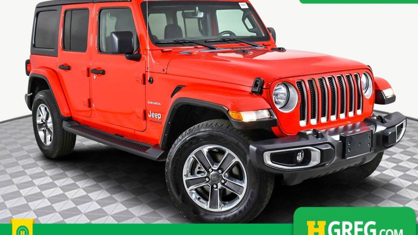 JEEP WRANGLER 2021 1C4HJXEN5MW694233 image